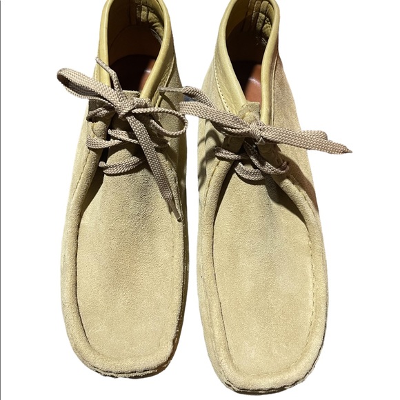 Clarks Shoes - Clarks Original Wallabee Leather Chukka Ankle Boots